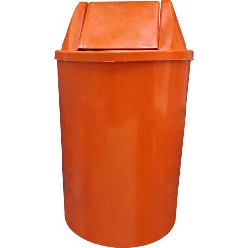 CESTO PLASTICO 29CM 15L LARANJA PRIME PRO