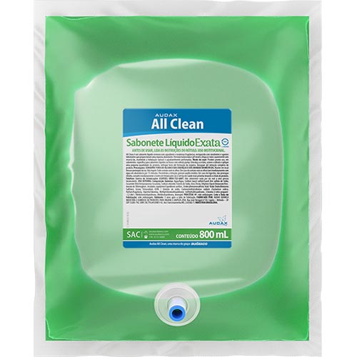 SABONETE AUDAX ALLCLEAN 800ML ERVA DOCE  EXATA