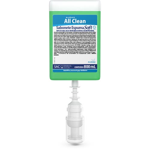SABONETE AUDAX ALLCLEAN 800ML ERVA DOCE  SOFT