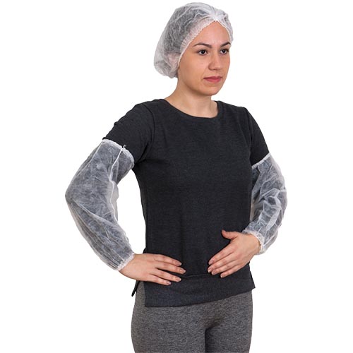 MANGOTE TNT 25X50CM BRANCO COM 100 UNIDADES PREVEMAX