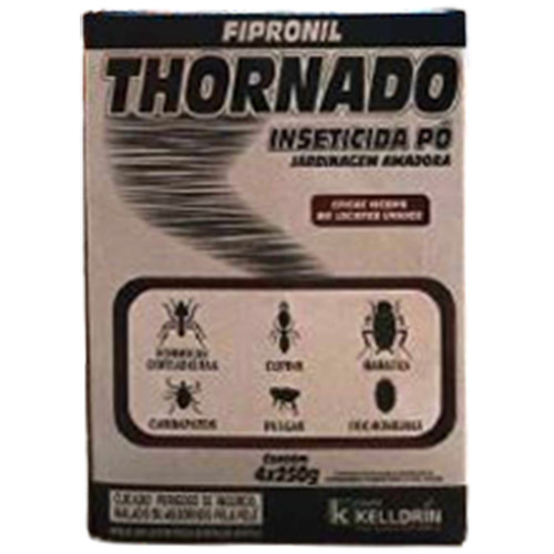 INSETICIDA THORNADO PO 4X250G KELLDRIN 