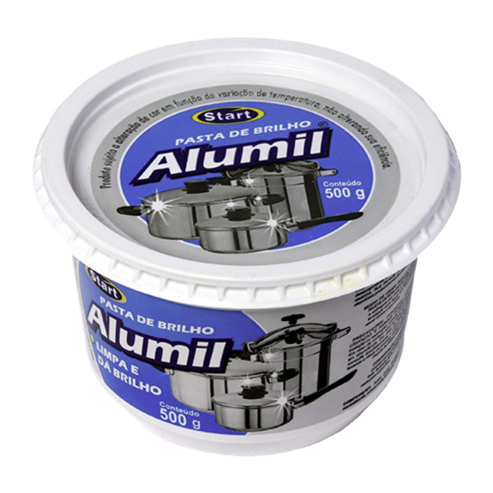 PASTA DE BRILHO ALUMIL COM 500G