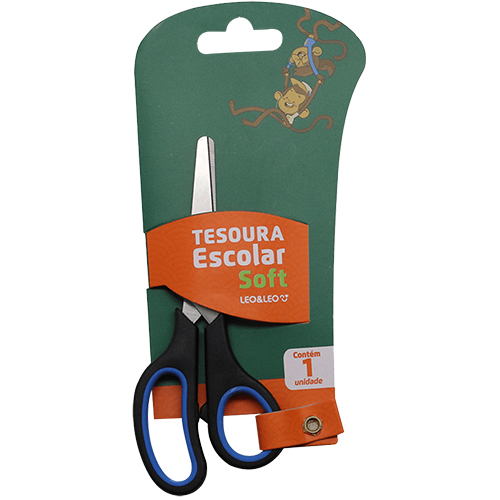 TESOURA SOFT INOX 140 MM LEONORA 