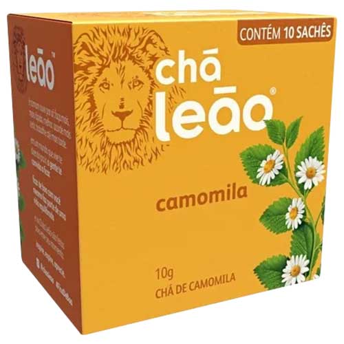 CHA DE CAMOMILA MATE LEAO 10GR 1X10UN