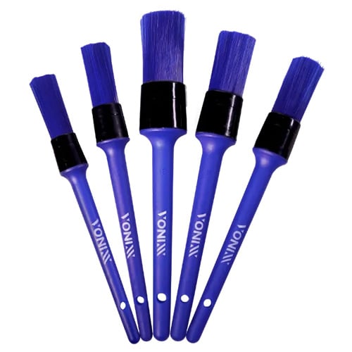 CONJUNTO 5 PINCEIS DE DETALHAMENTO EXTERNO  VONIXX