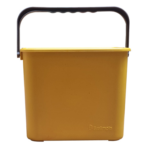 BALDE AMARELO COM ALCA 4LT BRALIMPIA 