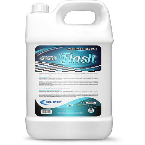 CERA IMPERMEABILIZANTE FLASH ACRILICO 5LT KLIMP 