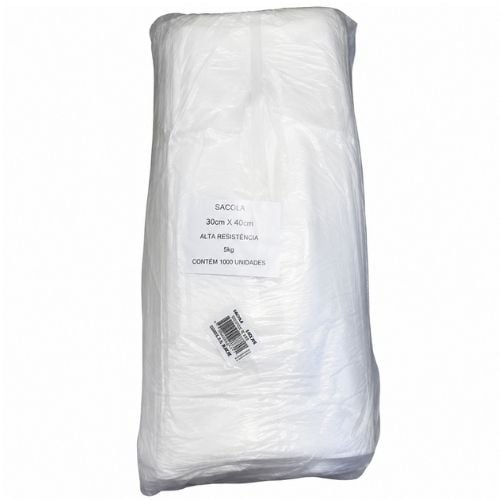 SACOLA REFORCADA 30X40CM RECUPERADA 5KG ALTAPLAST 100 UNIDADES