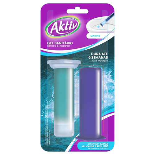 APARELHO GEL ADESIVO MARINE 6 APLICACOES AKTIV