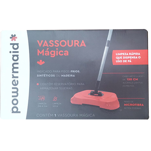 VASSOURA MAGICA COM CABO POWERMAID