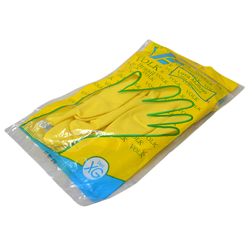 LUVA AMARELA MULTIUSO SLIM TAMANHO XG VOLK