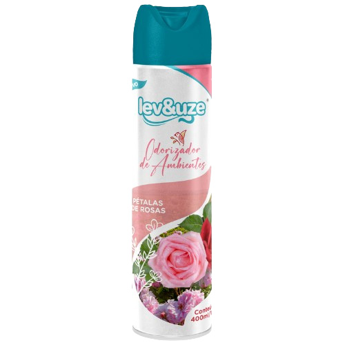 PURIFICADOR LEV&UZE PETALAS DE ROSAS 400ML