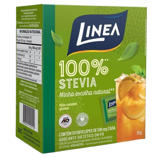 ADOCANTE EM SACHE STEVIA 50X5GR LINEA 