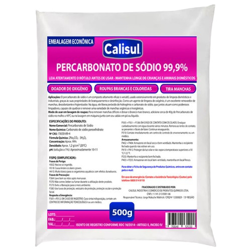 PERCABONADO DE SODIO 500G CALISUL