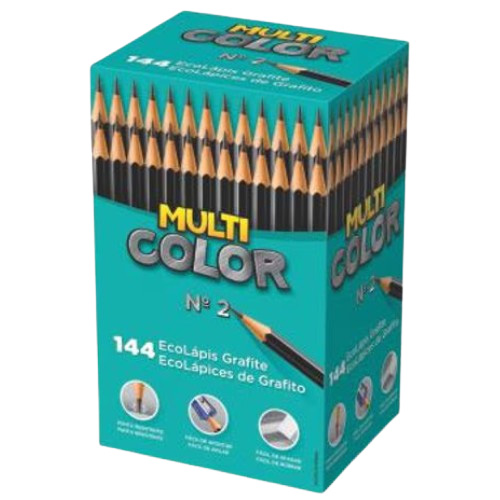 LAPIS PRETO GRAFITE N02 FABER CASTELL