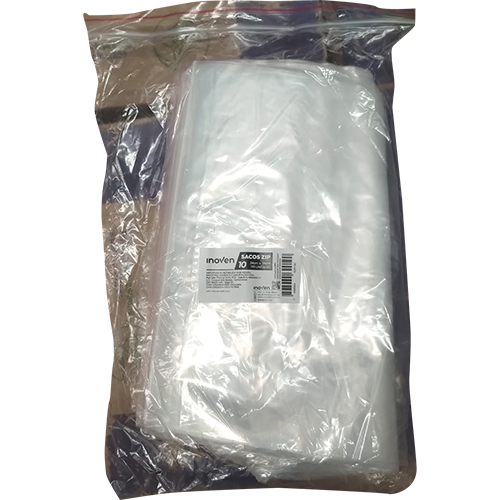 SACO PLASTICO ZIP N 10 24X34CM COM/100UNIDADE  INOVEN 