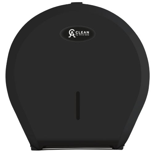 DISPENSER PARA PAPEL HIGIENICO ROLAO PRETO 300/500M CACLEAN