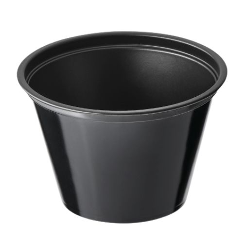 EMB D-631 POTE PARA MOLHOS PRETO 44ML 2500UN