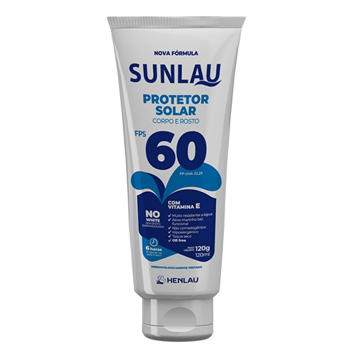 PROTETOR SOLAR FPS 60 120ML HENLAU