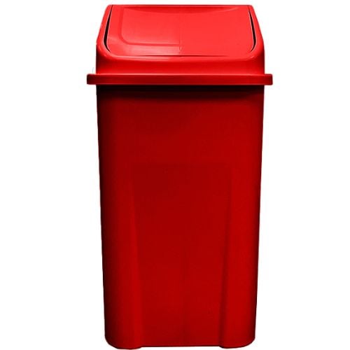 LIXEIRA BASCULANTE VERMELHA 100LT PRIMEPRO 
