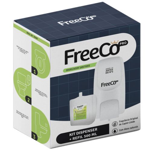 DISP PARA ODORIZADOR SANITARIO BRANCO FREECO