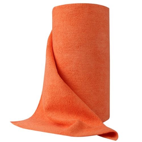 FLANELA MICROFIBRA LARANJA 30CMX30CM COM 24 UNIDADES CELESTE