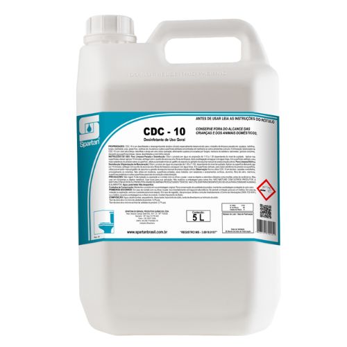 DESINFETANTE LIMPADOR CDC-10 5LT SPARTAN