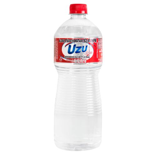 ALCOOL LIQUIDO 1L 92 INPM UZZU