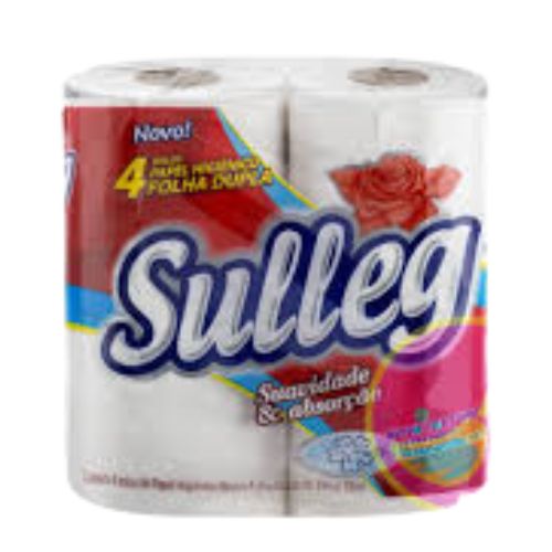 PAPEL HIGIENICO FOLHA DUPLA SULLEG PREMIUM COM 30 METROS 16X4UNIDADES
