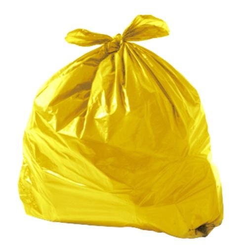 SACO AMARELO 200 LITROS MEDIO PARA LIXO GOIAS PLASTICOS 100 UNIDADES