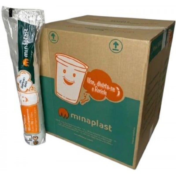 COPO DESCARTAVEL BRANCO 150ML PS 25X100 UNIDADES MINAPLAST 