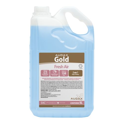 AROMATIZANTE DESINFETANTE TALCO 5LT GOLD FRESH AIR 1/30