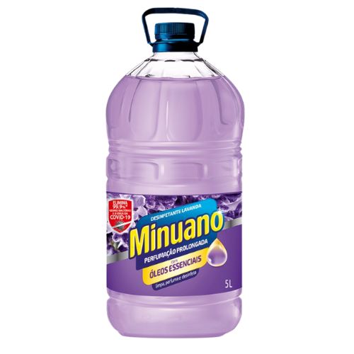 DESINFETANTE LAVANDA 5LT MINUANO 