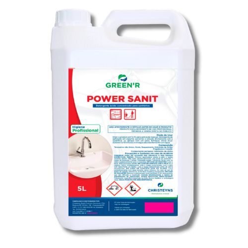 DESINCRUSTANTE ECOLOGICO LIMPADOR DE VASO SANITARIO 200ML POWER SANIT