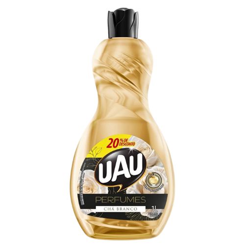 LIMPADOR PERFUMADO UAU CHA BRANCO 24X500ML