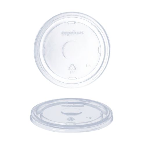 TAMPA PLASTICA TRANSPARENTE PARA COPOS 180/200ML PP TST-180 40X50UN COPOBRAS 