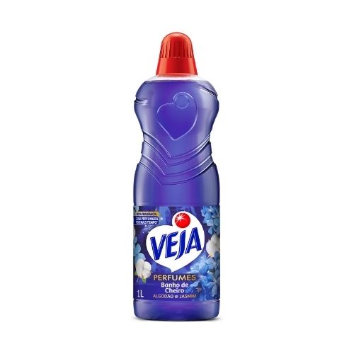 LIMPADOR PERFUMADO VEJA ALGODAO E JASMIN 1LT 