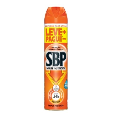 INSETICIDA SBP MULTI INSETO BASE DAGUA LEVE + PAGUE 450ML
