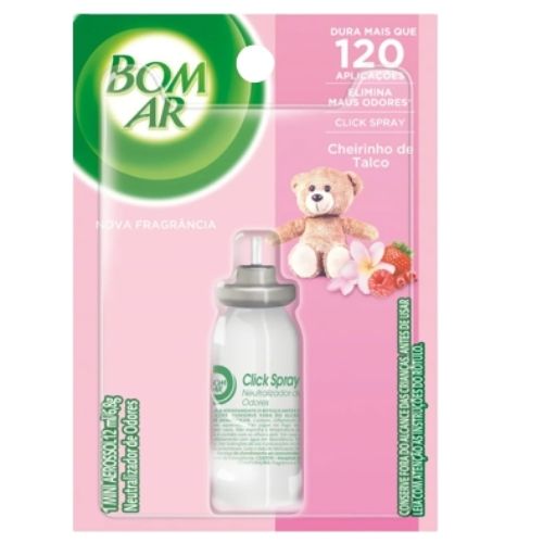 REFIL PURIFICADOR CHEIRINHO DE TALCO CLICK 12ML