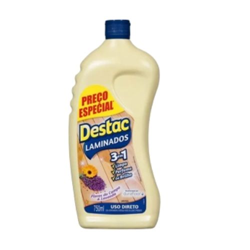 LIMPA PISOS DESTAC LAMINADOS VINILICOS EMBALAGEM 750ML