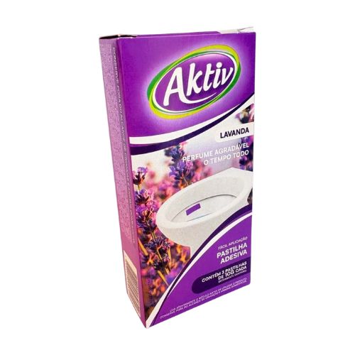 PASTILHA SANITARIA AKTIV LAVANDA 3X10G