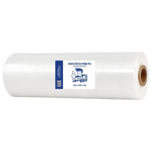 FILME STRETCH 500MMX25MIC 3,5KG PRIMEPRO