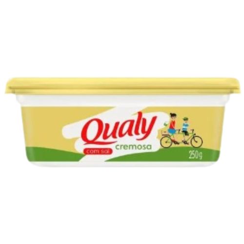 MARGARINA CREMOSA QUALY COM SAL 250G 