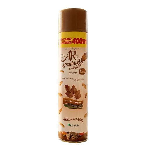 PURIFICADOR AGRADAVEL CASCAS E FOLHAS 400ML