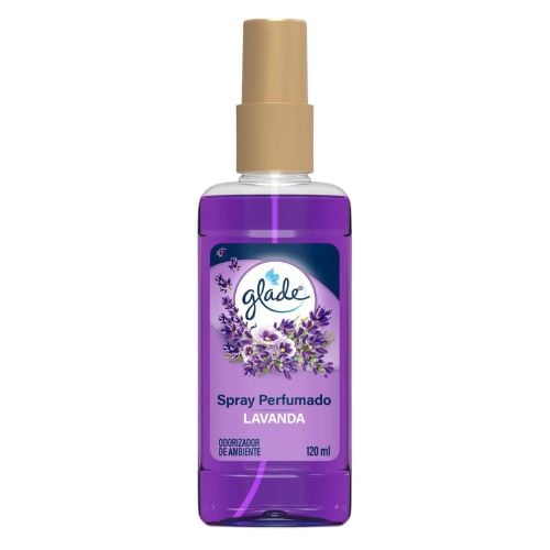 AROMATIZANTE PERFUMADO GLADE SPRAY LAVANDA CONCENTRADO 120ML 