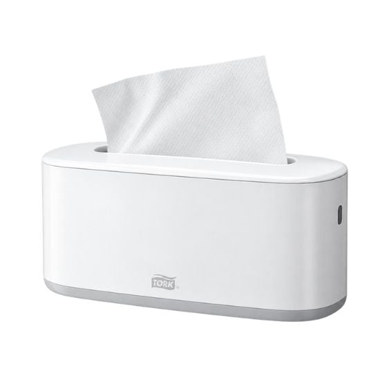 DISPENSER PARA PAPEL TOALHA BRANCO INTERFOLHADO TORK COUNTERTOP