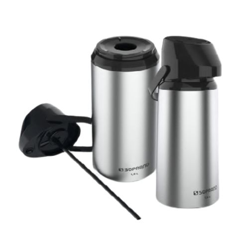 GARRAFA TERMICA RUBI 1,8 LITROS INOX SOPRANO