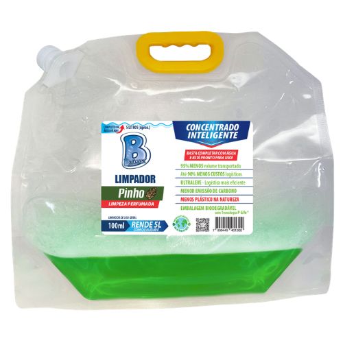 LIMPADOR BARBAREX GEL PINHO 100ML PARA 5 LITROS BAG