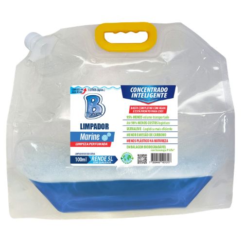 LIMPADOR BARBAREX GEL MARINE 100ML PARA 5 LITROS BAG
