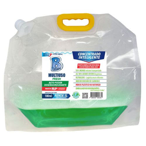 MULTIUSO BARBAREX GEL FRESH 100ML PARA 5 LITROS BAG